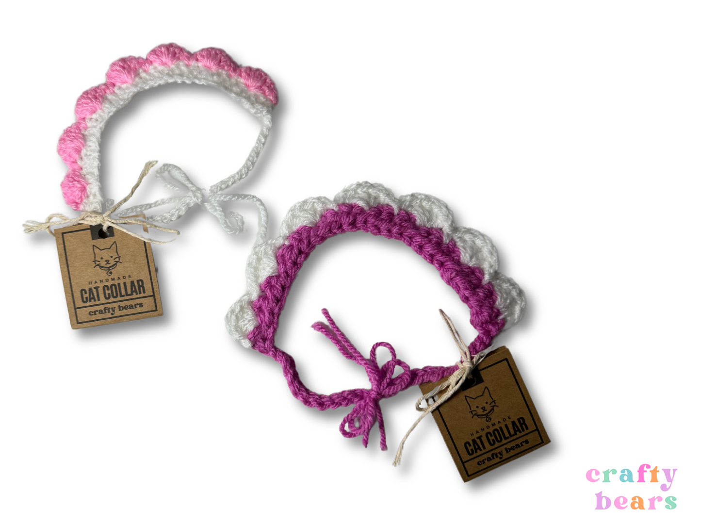 Handmade Crocheted Cuteness: Cat Collar