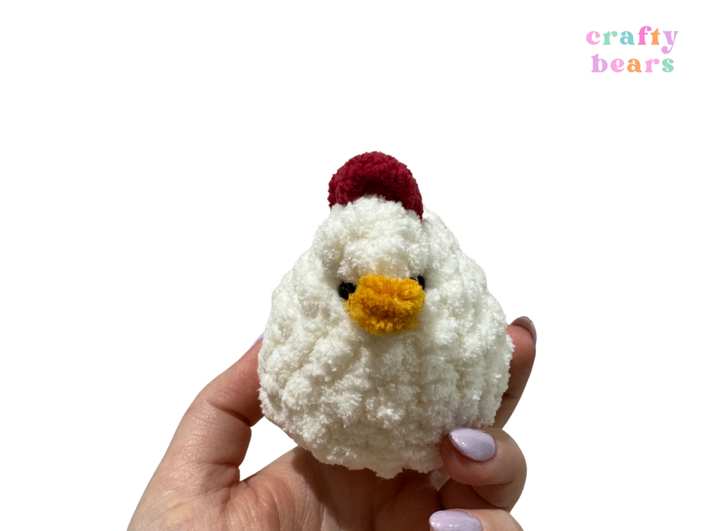 Henrietta Hen: Handmade Crocheted Plushie