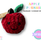 Handmade Crocheted Apple Plushie - Best Seller!