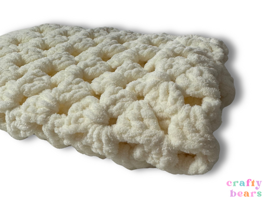 Handcrafted Crocheted Baby Blanket