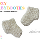 Tiny Toes Treasures: Handcrafted Crocheted Baby Booties