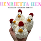 Henrietta Hen: Handmade Crocheted Plushie