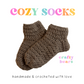 Crocheted Comfort: Handmade Socks for Warmth & Style