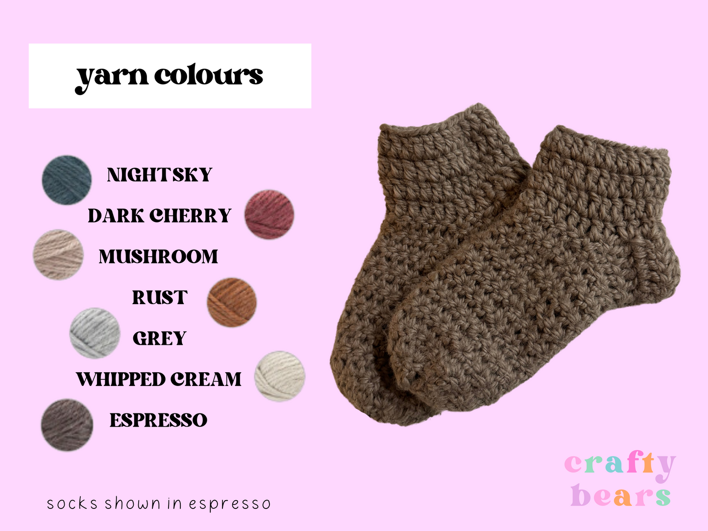 Crocheted Comfort: Handmade Socks for Warmth & Style