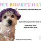 Pawsitively Adorable: Handmade Crochet Pet Bucket Hat