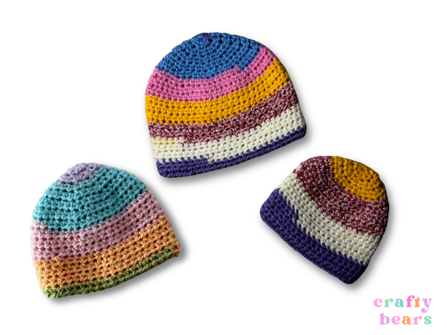 Handmade Crocheted Baby Beanie
