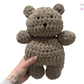 Adorable Handmade Crocheted Teddy Bear - Perfect Cuddly Companion