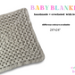 Handcrafted Crocheted Baby Blanket